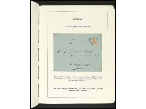ESPAÑA. COLECCIÓN ESPECIALIZADA de las emisiones de Alfonso 