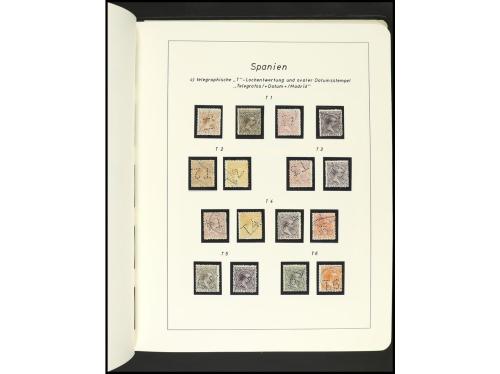 ESPAÑA. COLECCIÓN ESPECIALIZADA de las emisiones de Alfonso 