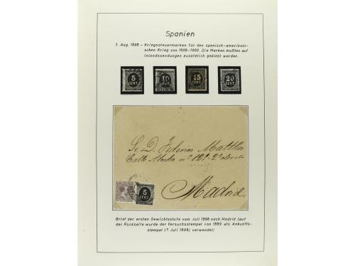 ESPAÑA. COLECCIÓN ESPECIALIZADA de las emisiones de Alfonso 