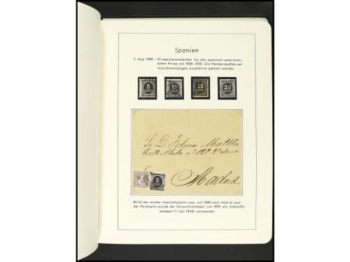 ESPAÑA. COLECCIÓN ESPECIALIZADA de las emisiones de Alfonso 