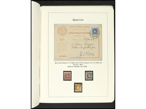 ESPAÑA. COLECCIÓN ESPECIALIZADA de las emisiones de Alfonso 