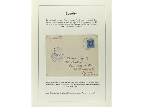 ESPAÑA. COLECCIÓN ESPECIALIZADA de las emisiones de Alfonso 