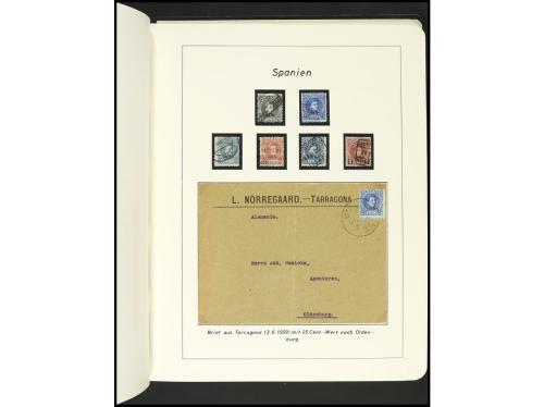 ESPAÑA. COLECCIÓN ESPECIALIZADA de las emisiones de Alfonso 