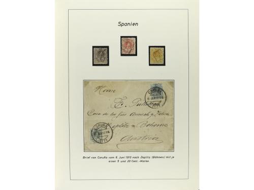 ESPAÑA. COLECCIÓN ESPECIALIZADA de las emisiones de Alfonso 