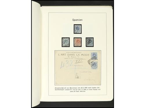 ESPAÑA. COLECCIÓN ESPECIALIZADA de las emisiones de Alfonso 