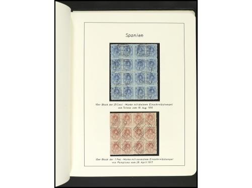 ESPAÑA. COLECCIÓN ESPECIALIZADA de las emisiones de Alfonso 