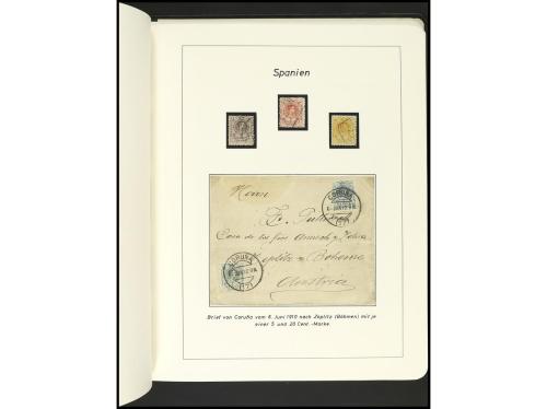 ESPAÑA. COLECCIÓN ESPECIALIZADA de las emisiones de Alfonso 
