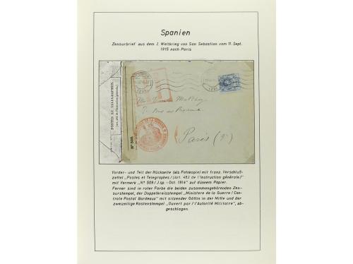 ESPAÑA. COLECCIÓN ESPECIALIZADA de las emisiones de Alfonso 