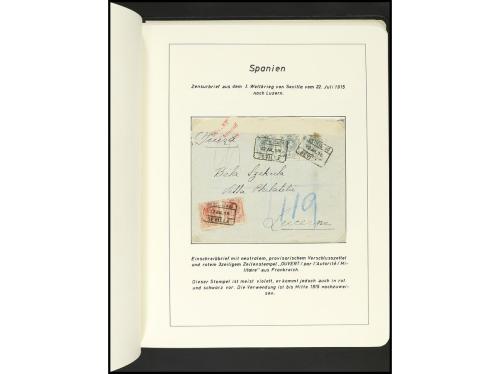 ESPAÑA. COLECCIÓN ESPECIALIZADA de las emisiones de Alfonso 