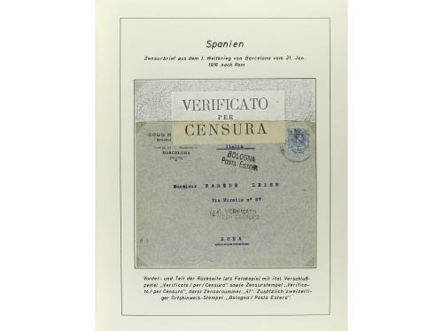 ESPAÑA. COLECCIÓN ESPECIALIZADA de las emisiones de Alfonso 