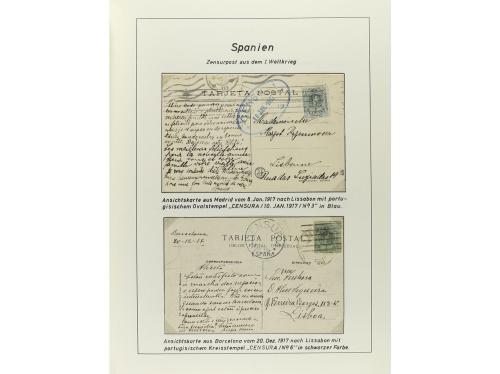 ESPAÑA. COLECCIÓN ESPECIALIZADA de las emisiones de Alfonso 