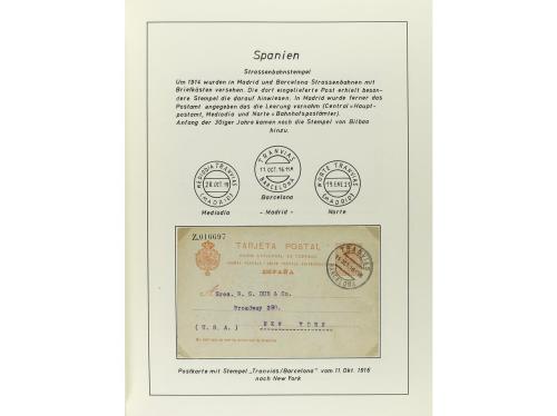 ESPAÑA. COLECCIÓN ESPECIALIZADA de las emisiones de Alfonso 