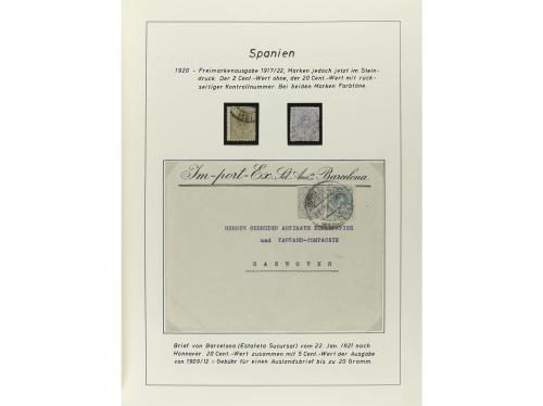 ESPAÑA. COLECCIÓN ESPECIALIZADA de las emisiones de Alfonso 