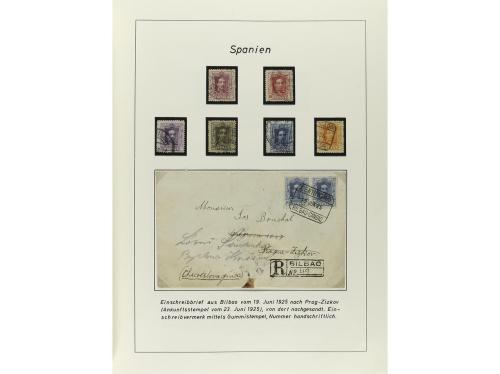 ESPAÑA. COLECCIÓN ESPECIALIZADA de las emisiones de Alfonso 