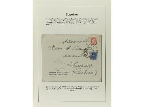 ESPAÑA. COLECCIÓN ESPECIALIZADA de las emisiones de Alfonso 