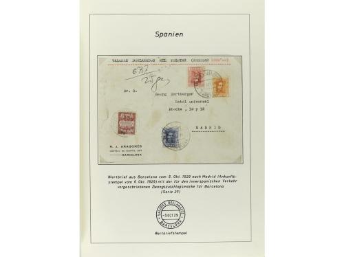 ESPAÑA. COLECCIÓN ESPECIALIZADA de las emisiones de Alfonso 