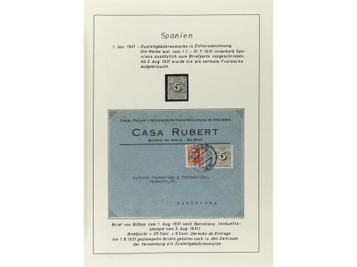 ESPAÑA. COLECCIÓN ESPECIALIZADA de las emisiones de Alfonso 