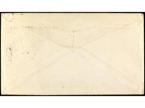 ✉ ESTADOS UNIDOS. 1893. 10 c. en sobre a PARÍS. TEMA COLÓN. 