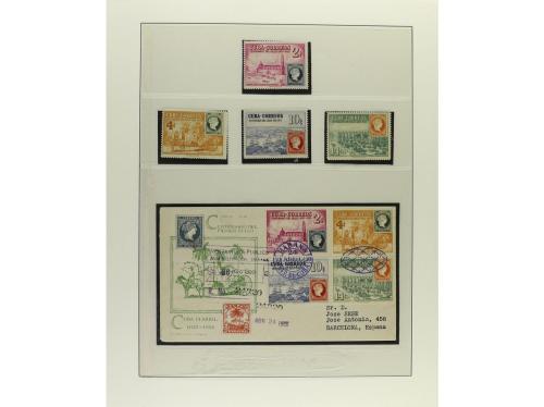 LOTES y COLECCIONES. CUBA. Pequeña colección especializada c
