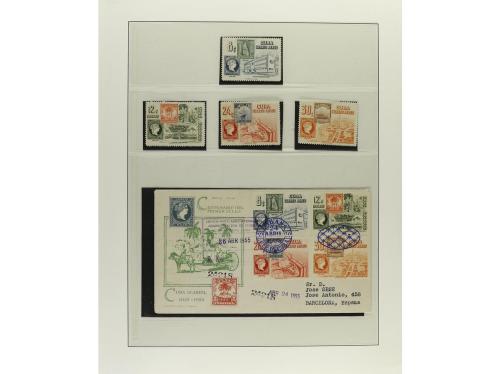 LOTES y COLECCIONES. CUBA. Pequeña colección especializada c
