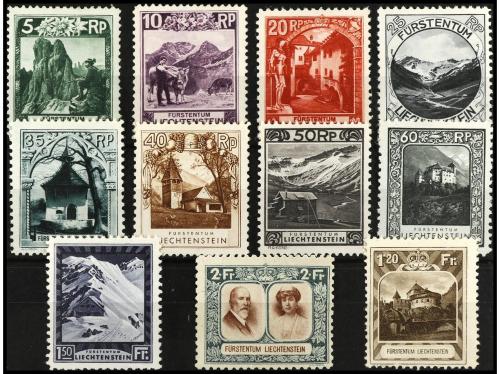 (**) LIECHTENSTEIN. Yv. 94/107. SERIE COMPLETA. 14 valores. 