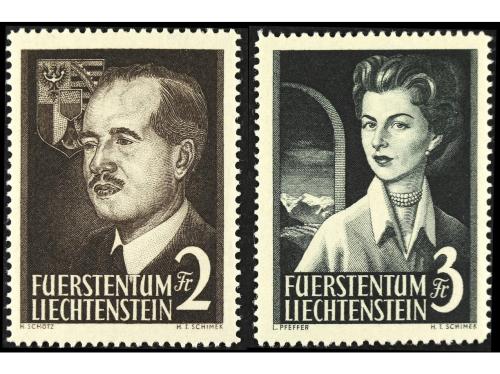 ** LIECHTENSTEIN. Yv. 294/95. SERIE COMPLETA. 2 valores. LUJ