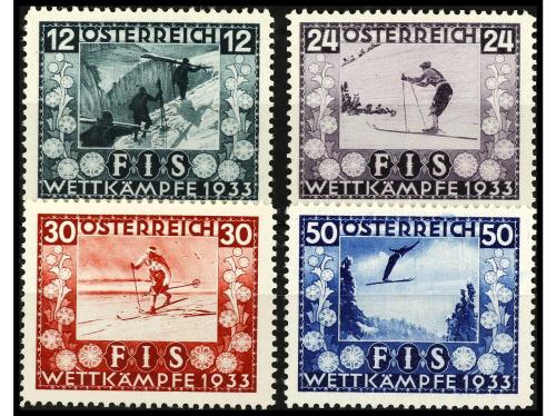 * AUSTRIA. Yv. 426/29. SERIE COMPLETA. 4 valores. Cat. 350&euro;.