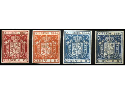 */(*) ESPAÑA. Ed. 24/6. 6 cuartos leve pliegue, dictamen GRA