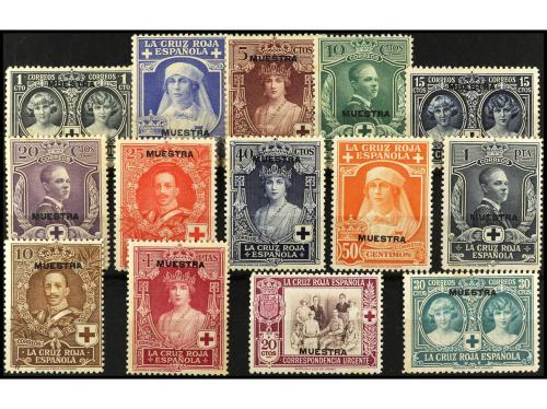 ** ESPAÑA. Ed. 325/38M. SERIE COMPLETA, 14 valores. HABILITA