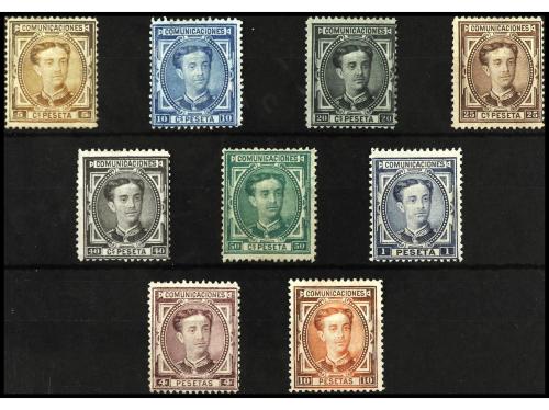 */(*) ESPAÑA. Ed. 174/82. SERIE COMPLETA, 9 valores. Varios 