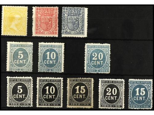 * ESPAÑA. Ed. 229/31, 232/5 y 236/239. Conjunto de series. 1