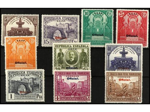 (*) ESPAÑA. Ed. 614/9H y 620/9H. SERIES COMPLETAS, 16 valore