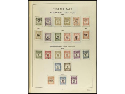 LOTES y COLECCIONES. FRANCIA. Colección en antiguo álbum Yve