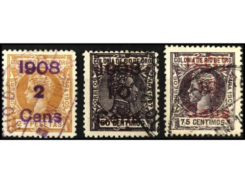 ° COLONIAS ESPAÑOLAS: RIO DE ORO. Ed. 34/6. SERIE COMPLETA. 