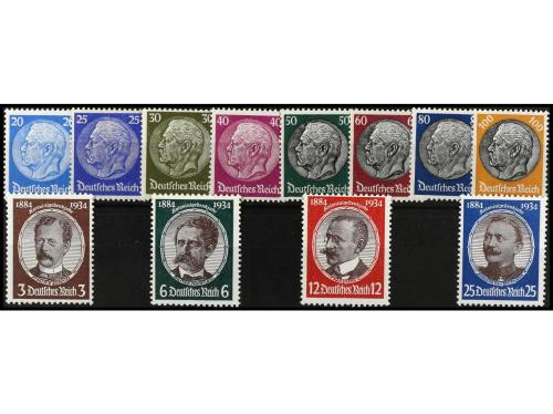 ** Ed. 483/98, 499/502. SERIES COMPLETAS, 21 valores. Cat. 2