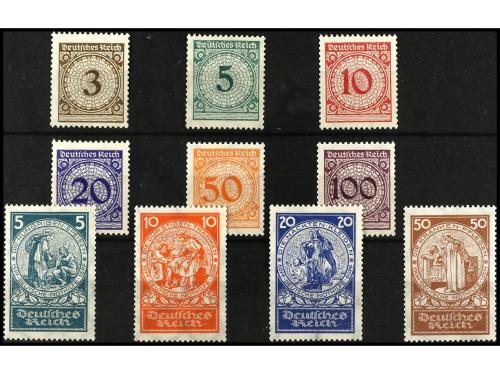 ** Ed. 331/6, 334/7. SERIES COMPLETAS, 10 valores. Cat. 275&euro;