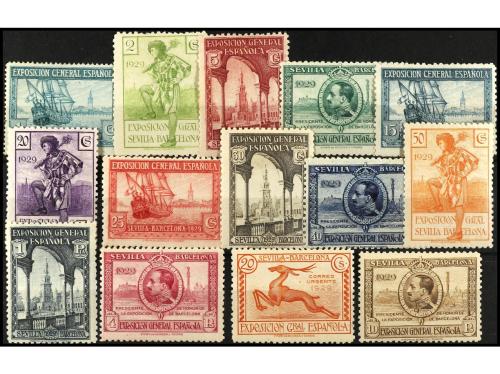 ** ESPAÑA. Ed. 434/47. SERIE COMPLETA, 14 valores. 15 cts. y