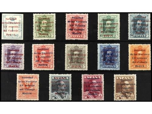 * ESPAÑA. Ed. 455/68. SERIE COMPLETA, 14 valores Muy bien ce