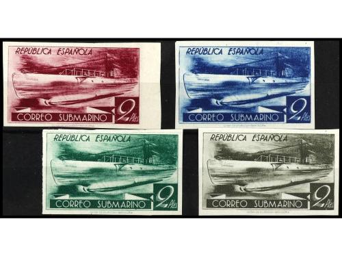 (*) ESPAÑA. Ed. 779ccas, ccbs, cccs y ccds. 2 pts. malva, az