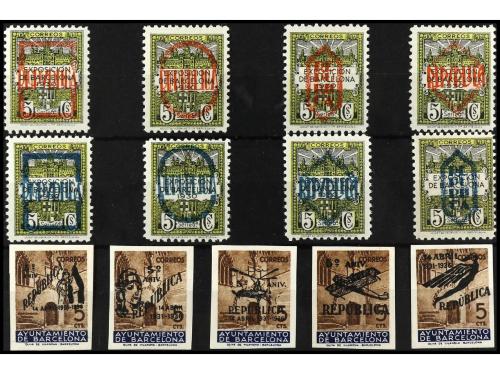 **/* ESPAÑA. Ed. NE 1/8 y 17/21. SERIES COMPLETAS, 13 valore