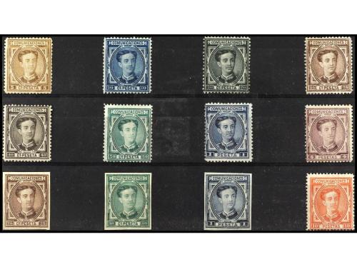 * ESPAÑA. Ed. 174/82. SERIE COMPLETA. 9 valores + 25 c., 50 
