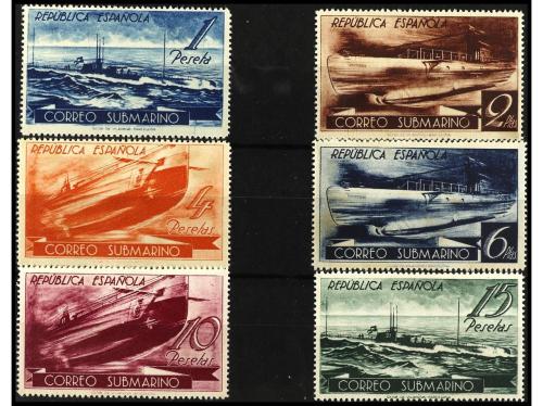 * ESPAÑA. Ed. 775/80. SERIE COMPLETA. Centrados de LUJO. Gom