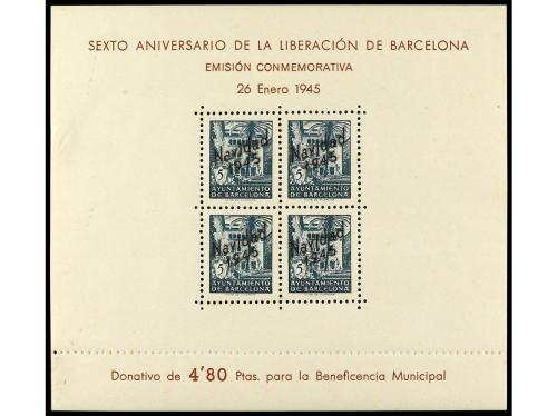 ** ESPAÑA: AYUNTAMIENTO DE BARCELONA. Ed. NE 25/6, 29/30 y 3