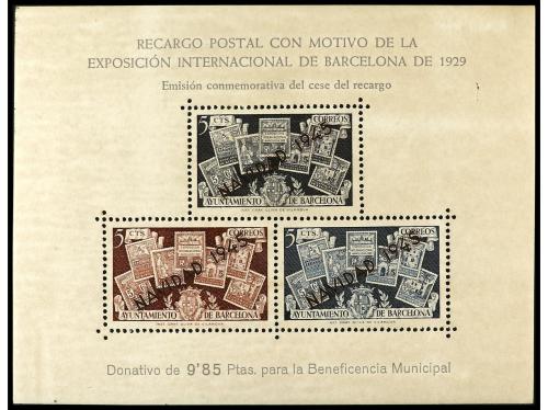 ** ESPAÑA: AYUNTAMIENTO DE BARCELONA. Ed. NE 25/6, 29/30 y 3