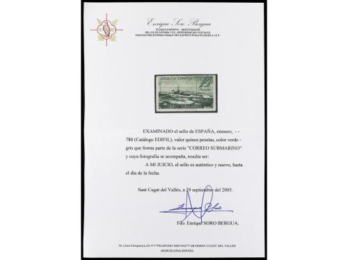 (**) ESPAÑA. Ed. 775/80. SERIE COMPLETA. 6 valores. Goma apa