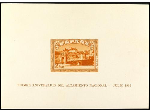 (**) ESPAÑA. Ed. 838/39. HB SIN DENTAR. Goma no original y l