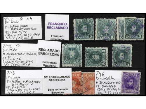 ESPAÑA. ALFONSO XII y XIII. (Ed. 206 a 246). Conjunto de más
