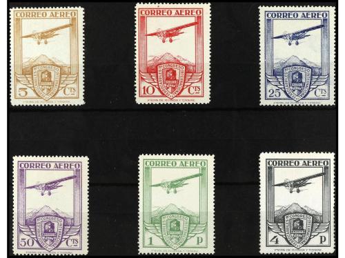 * ESPAÑA. Ed. 483/8. SERIE COMPLETA. 4 pts. reengomado. Bien