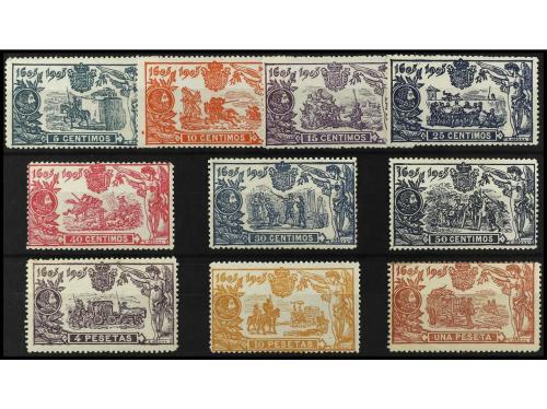 ** ESPAÑA. Ed. 257/66. SERIE COMPLETA. 10 valores. 30, 40 y 