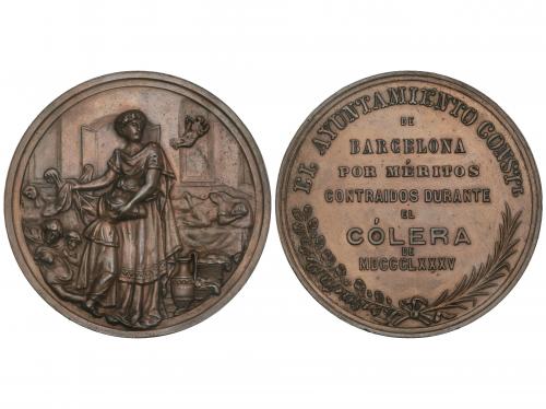 ALFONSO XIII. Medalla Méritos contraídos durante la Epidemia